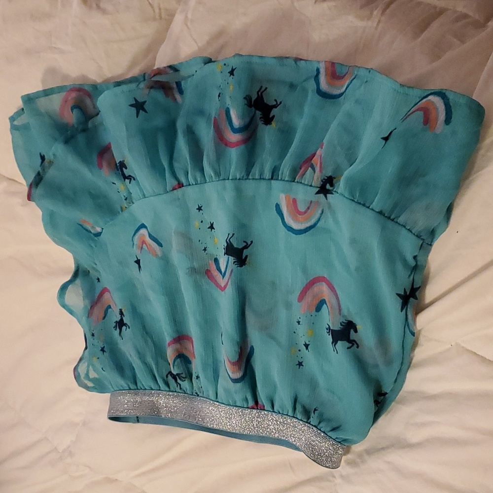 Unicorn Rainbow Skort - Shorts Skirt